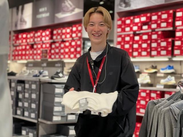 【あの”NewBalance”で働こう】未経験OKでノルマなし/お洒落OK(販売、越谷市)のイメージ画像