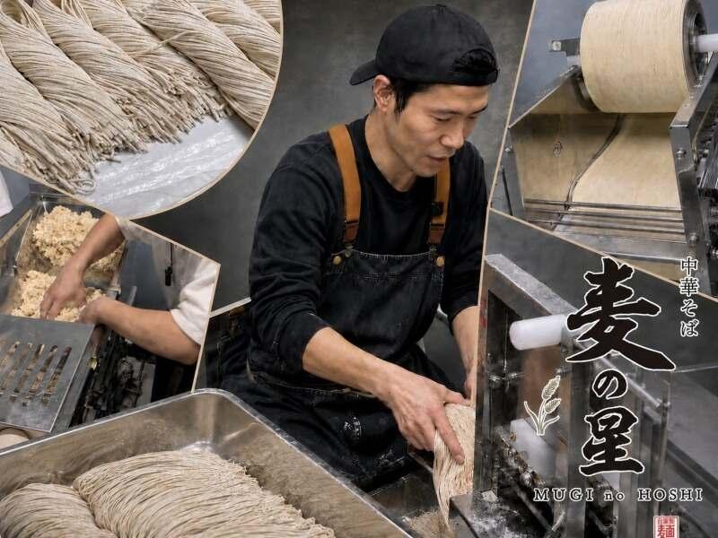 中華そば　麦の星の仕事画像1
