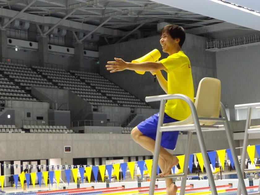 株式会社日本水泳振興会　（日本大学文理学部総合体育館プール）の制服1