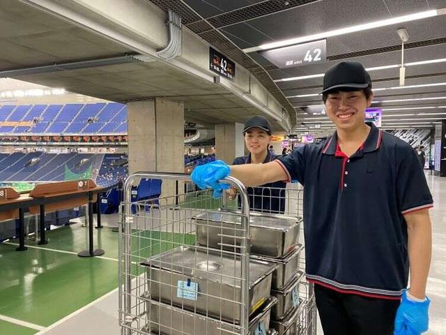 接客なし！東京ドーム内に詳しくなれる｜デリバリースタッフ(フード・飲食、文京区)のイメージ画像