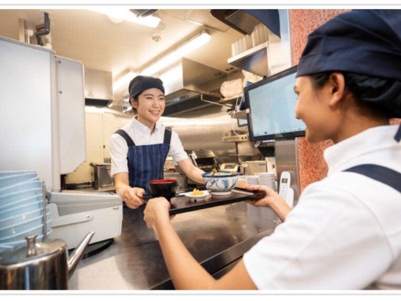 天丼てんや　エキア北千住駅構内店の仕事画像2