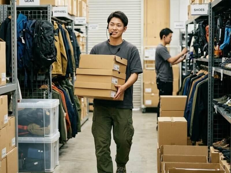 株式会社ディンプル （アパレル・軽作業などバックヤード求人採用強化中！）の仕事画像1