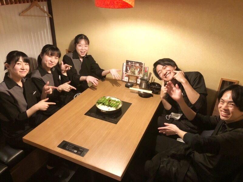 博多もつ鍋一藤博多店の仕事画像3