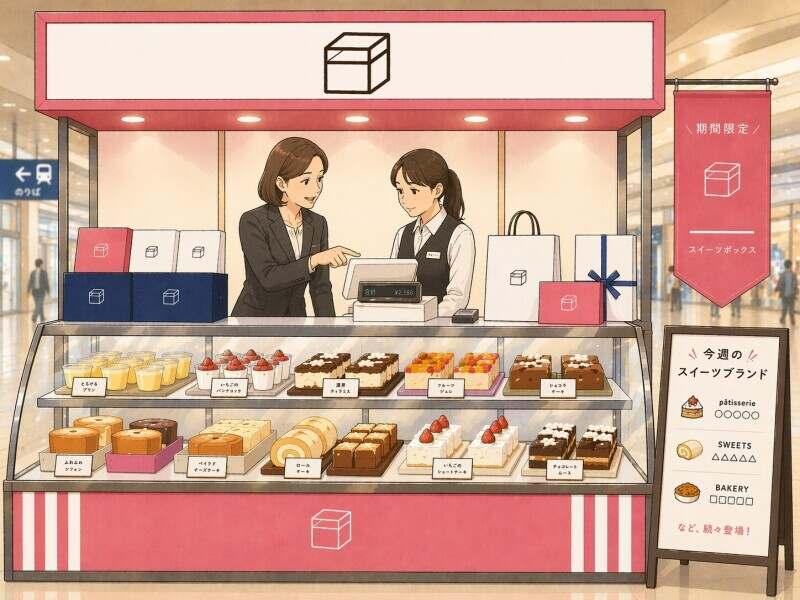 SWEETS BOX 相鉄ライフ三ツ境店の仕事画像1