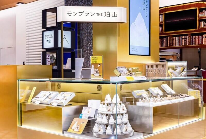 モンブランTHE珀山　大丸東京店の仕事画像2