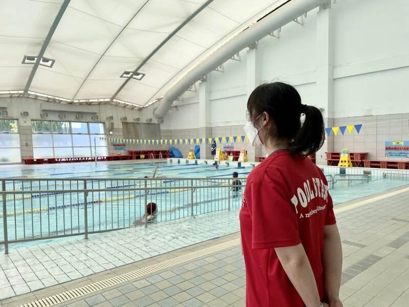 住之江屋内プールの仕事画像1