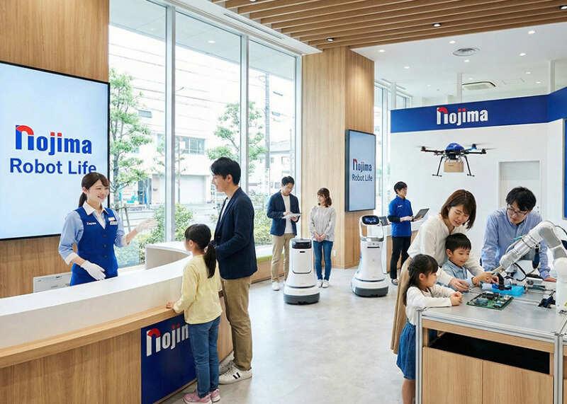ノジマ本社　ロボットショールーム運営スタッフの仕事画像1