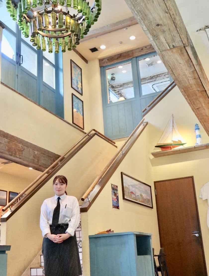 ピッツエリアマルデナポリ三鷹店の制服2