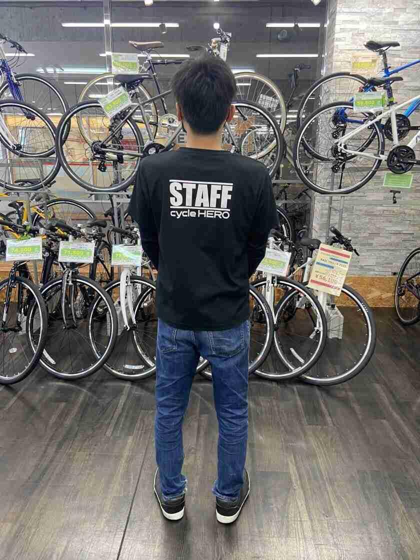 サイクルヒーロー堺駅プラットプラット店の制服1