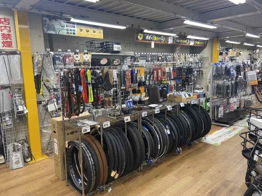 サイクルヒーローあべの店の制服4