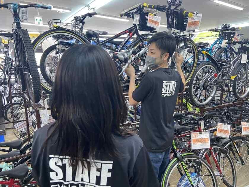 サイクルヒーロー和泉店の制服8