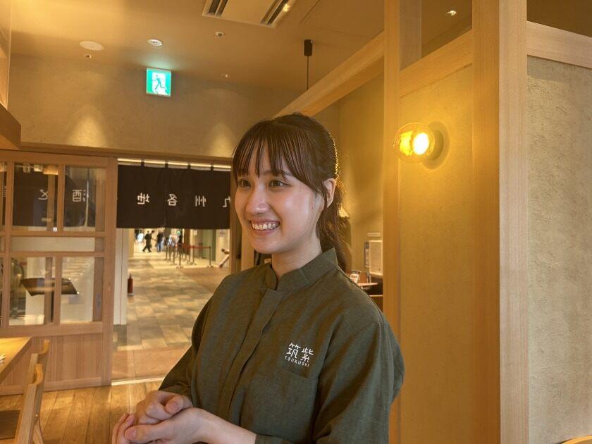 九州酒場『筑紫（つくし）』 KITTE大阪 4階の制服2