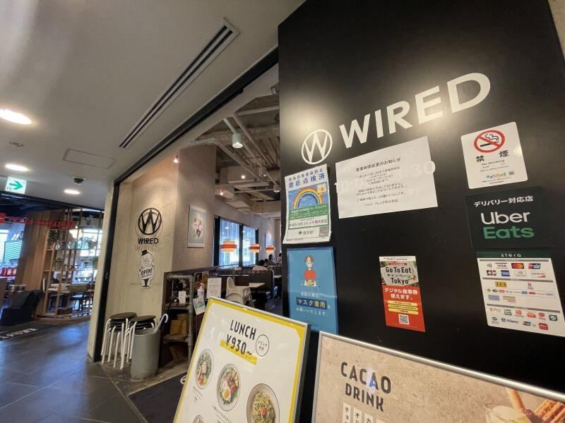 WIRED CAFE ルクア大阪店の仕事画像3
