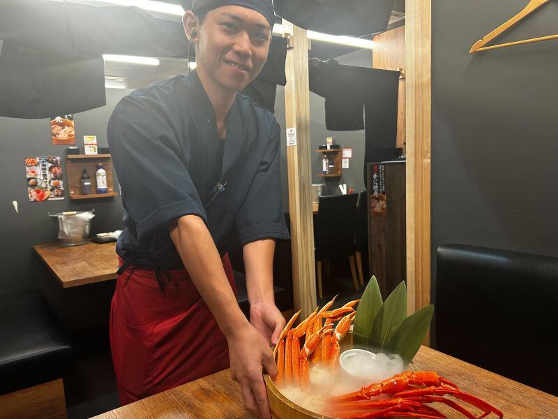 かにざんまい新宿店の仕事画像3
