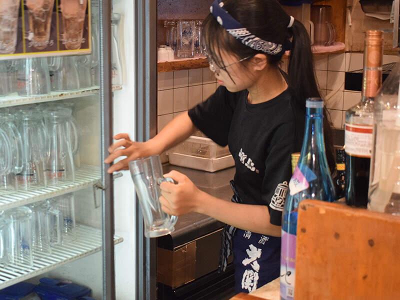 鐘鳥 上本町店の制服2