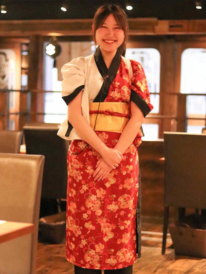 わらやき屋_上野広小路の制服1