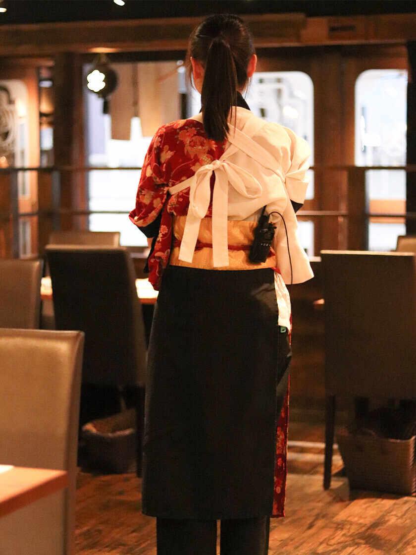 わらやき屋_上野広小路の制服2