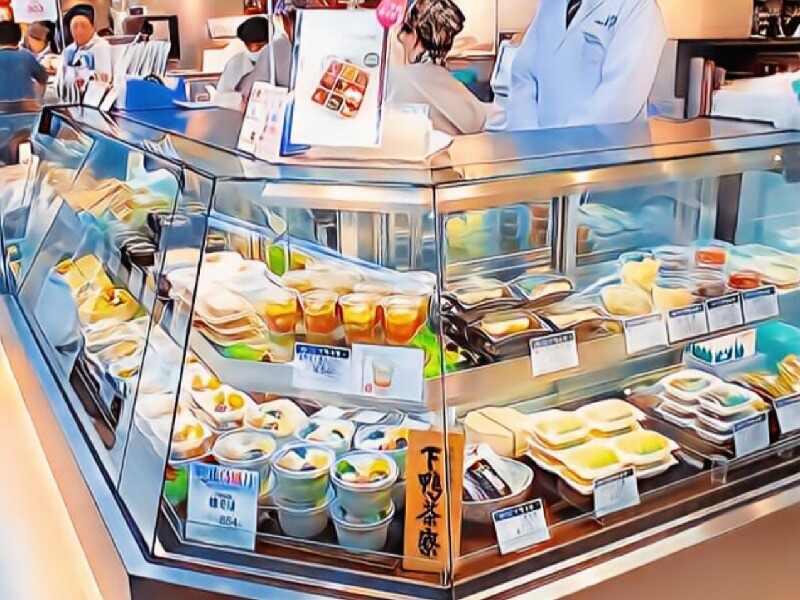 下鴨茶寮　京都伊勢丹B2F店の仕事画像2