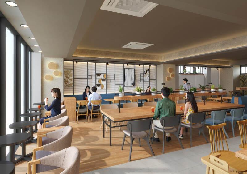 モスバーガー六本木店の仕事画像2