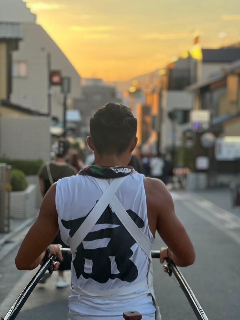 人力車のえびす屋の制服1