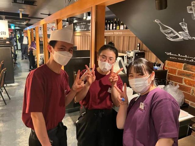 【ホール】充実のまかない制度あり★履歴書不要/髪色自由(フード・飲食、新宿区)のイメージ画像