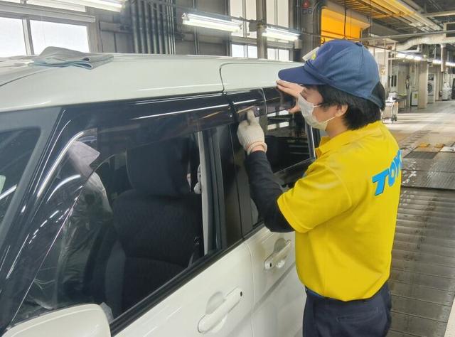 週3～/未経験OK!!新車の窓,ボディの拭き上げ,糊取り/繁忙期+50円(工場・製造、山武郡横芝光町)のイメージ画像