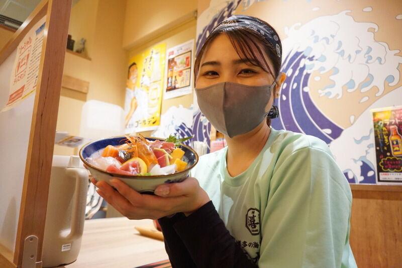 喜水丸 博多1番街店の仕事画像1