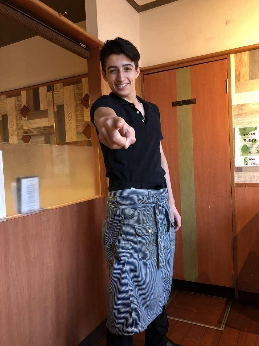 たこやき王子　道頓堀店　の制服1