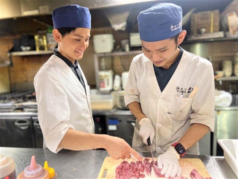 串かつ　おうじ　千日前店の仕事画像2