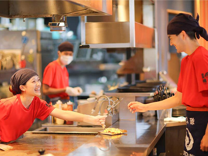 お好み焼本舗　仙台卸町店の仕事画像3