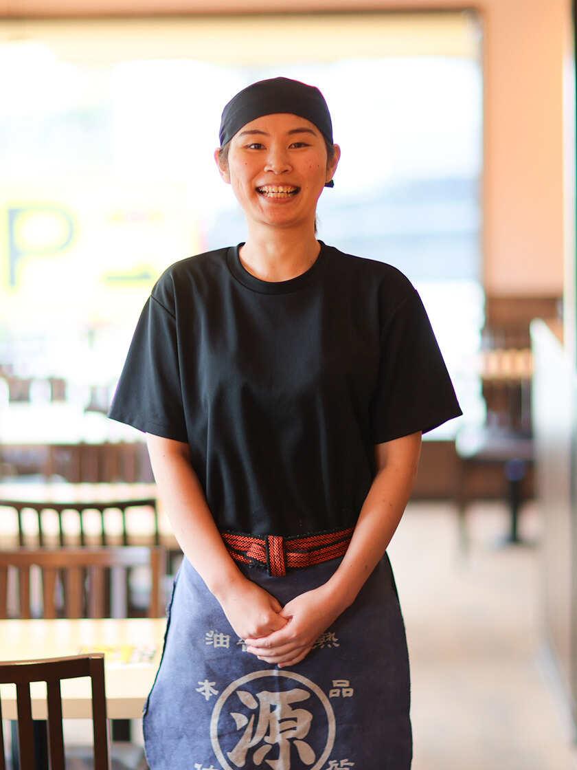 丸源ラーメン　福岡志免の制服1