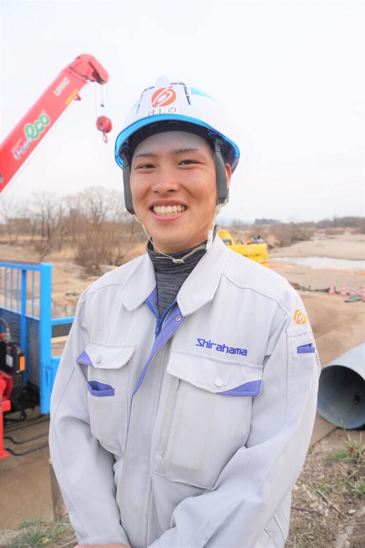 白濱建設株式会社の制服1