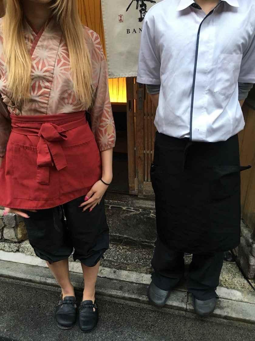 祇園晩餐　京色の制服1