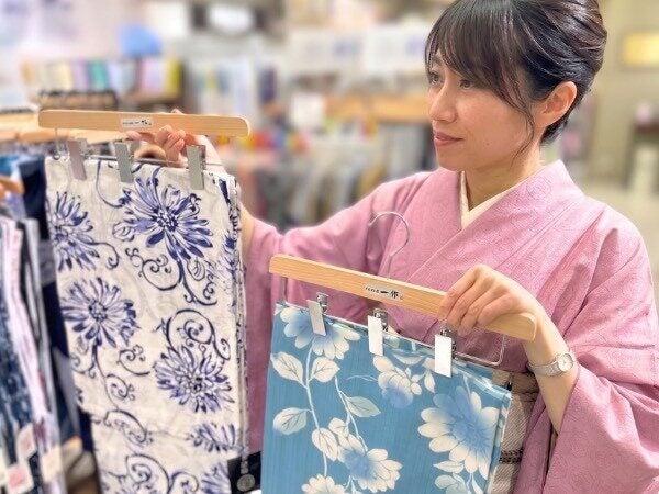 きもの工房一休　イオンモール鳥取北店　期間限定ショップの仕事画像1