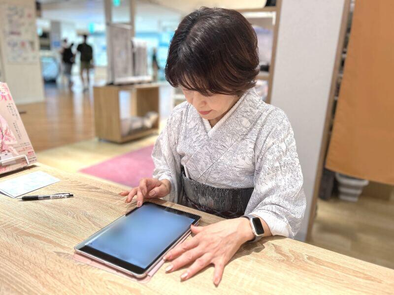 月のいろ　洛北阪急スクエア店の仕事画像3