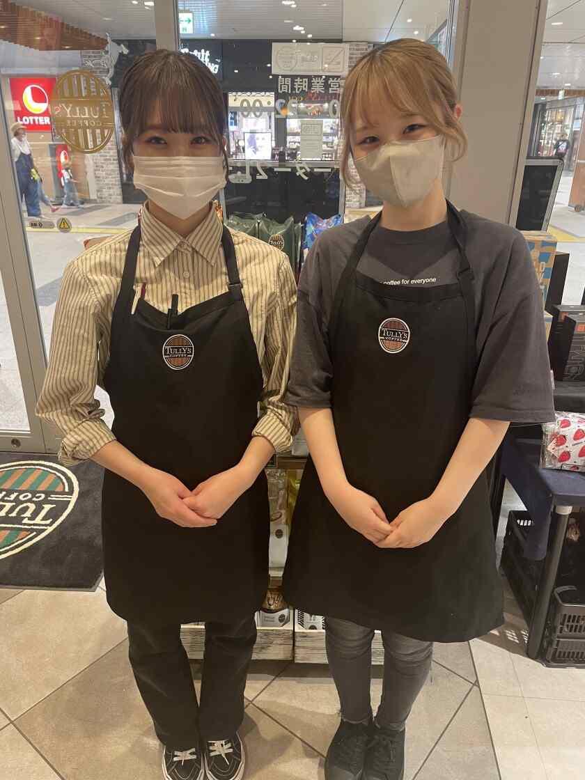 タリーズコーヒー栃木城内店の制服2