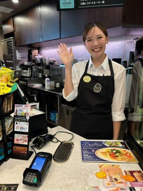 タリーズコーヒー作新学院前店の制服1