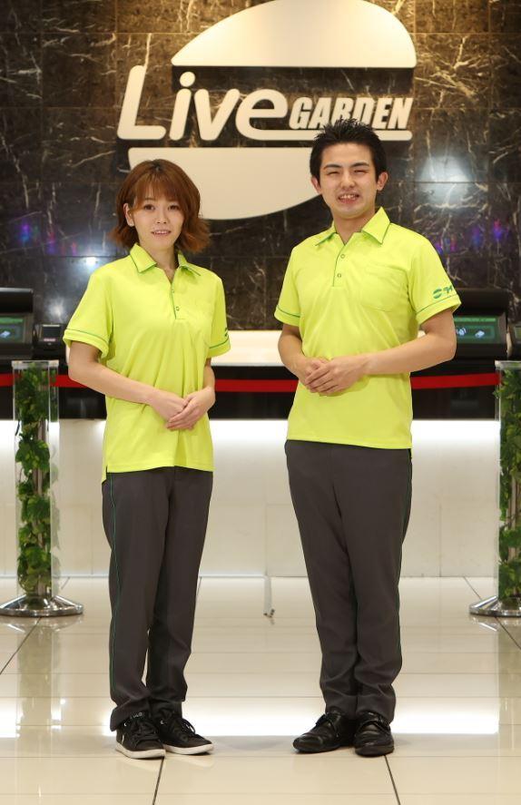 ライブガーデン宇都宮桜店の制服2