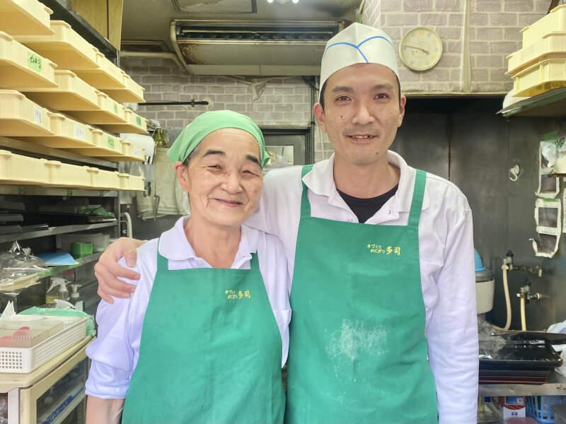 米屋の手づくりおにぎり多司　愛知大学店の仕事画像3