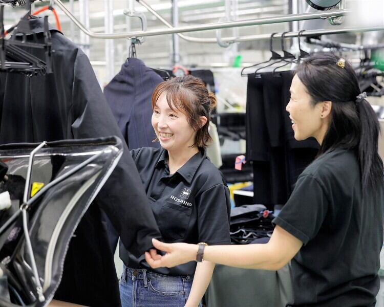 株式会社クリーニング・ホシノ伊勢崎工場前店の仕事画像2