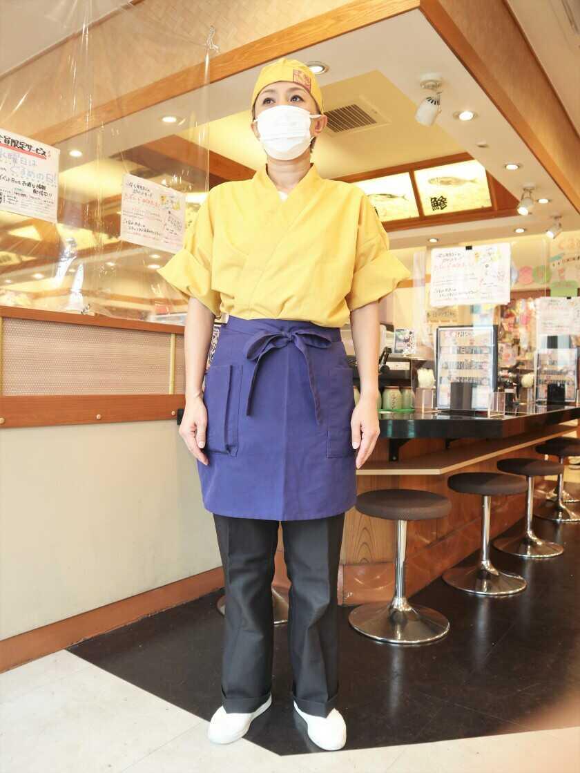 二代目ぐるめ亭　シャル桜木町店　採用窓口の制服4