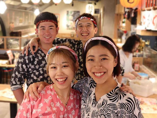 未経験OK！博多屋台風居酒屋店で楽しく働こう！MAX時給1700円★(フード・飲食、足立区)のイメージ画像