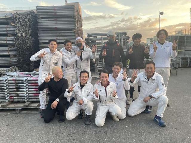 未経験者歓迎｜月給30万円～｜現場での足場の組立・解体｜社宅有(建築・土木、松原市)のイメージ画像