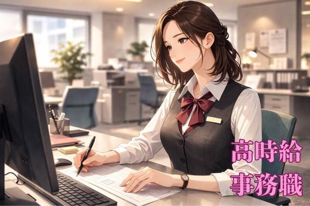 【迷っている間に終了かも！？】《注目！》高時給の事務オシゴト(オフィス、各務原市)のイメージ画像