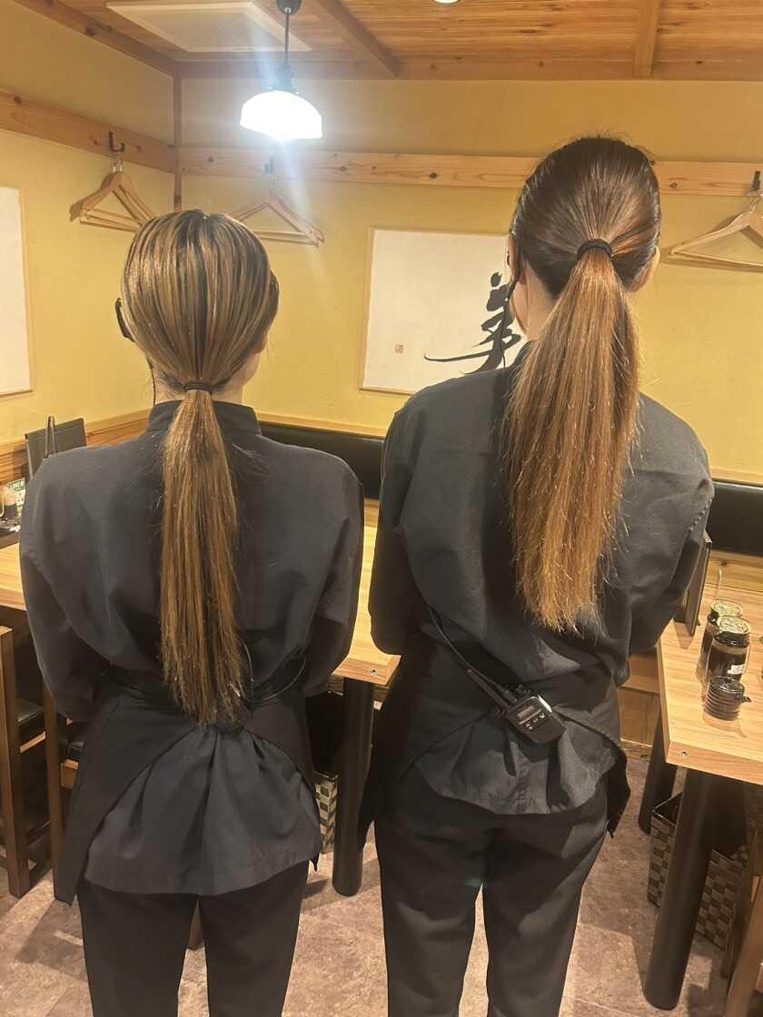 焼肉七つ星 心斎橋筋店の制服2