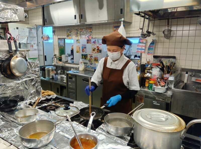中部労災病院　 レストラン　ラ・ポムの仕事画像1
