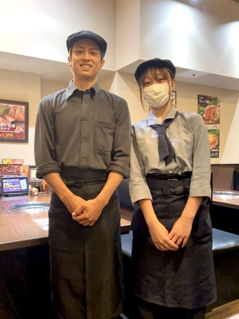 焼肉五苑 八幡店の制服1