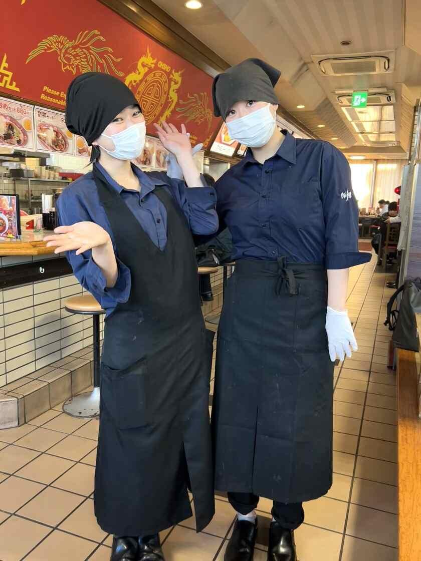 餃子の王将 住之江店の制服1