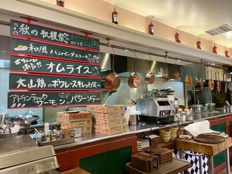 グリルキャピタル東洋亭JR京都伊勢丹店の仕事画像1