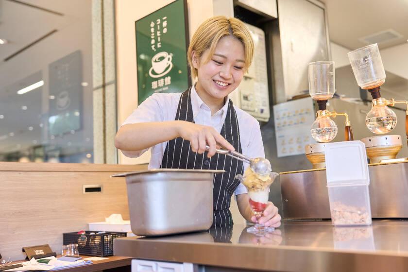 珈琲館 春日部武里店の制服5